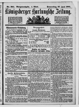 Königsberger Hartungsche Zeitung vom 27.06.1901