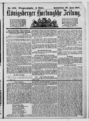 Königsberger Hartungsche Zeitung vom 29.06.1901