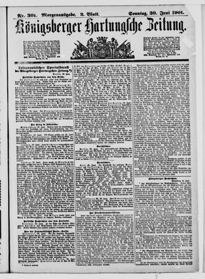Königsberger Hartungsche Zeitung vom 30.06.1901