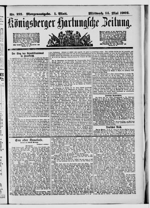 Königsberger Hartungsche Zeitung vom 14.05.1902
