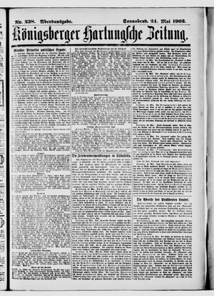 Königsberger Hartungsche Zeitung vom 24.05.1902