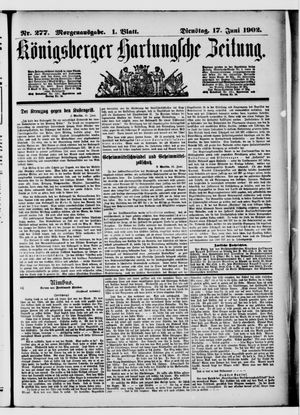 Königsberger Hartungsche Zeitung vom 17.06.1902