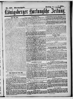 Königsberger Hartungsche Zeitung on Jul 10, 1903