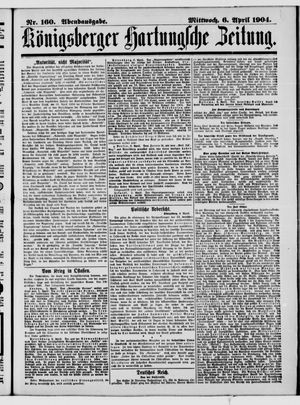 Königsberger Hartungsche Zeitung vom 06.04.1904