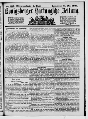 Königsberger Hartungsche Zeitung vom 21.05.1904