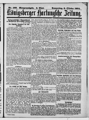 Königsberger Hartungsche Zeitung vom 06.10.1904