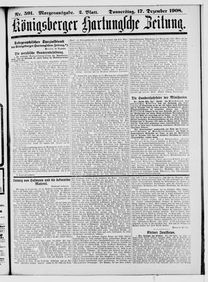 Königsberger Hartungsche Zeitung vom 17.12.1908
