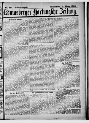 Königsberger Hartungsche Zeitung on Mar 6, 1909
