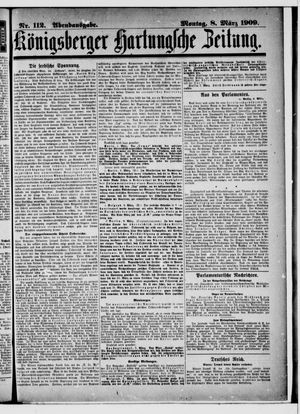 Königsberger Hartungsche Zeitung vom 08.03.1909