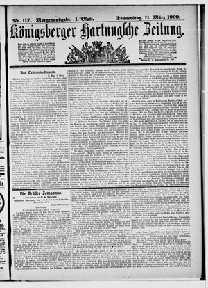 Königsberger Hartungsche Zeitung on Mar 11, 1909