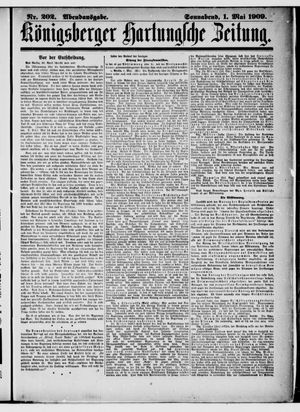 Königsberger Hartungsche Zeitung vom 01.05.1909