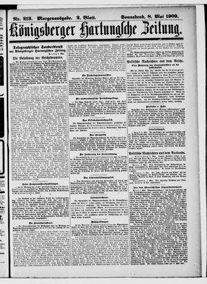 Königsberger Hartungsche Zeitung vom 08.05.1909