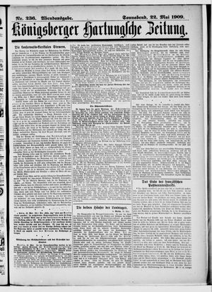 Königsberger Hartungsche Zeitung vom 22.05.1909