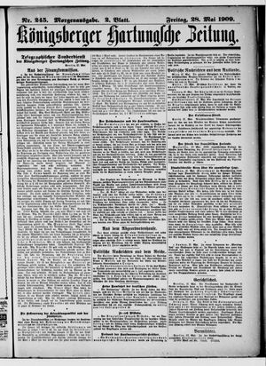 Königsberger Hartungsche Zeitung vom 28.05.1909
