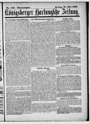 Königsberger Hartungsche Zeitung vom 28.05.1909