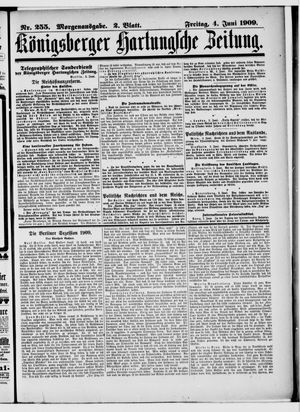 Königsberger Hartungsche Zeitung vom 04.06.1909