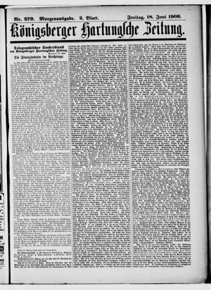 Königsberger Hartungsche Zeitung vom 18.06.1909