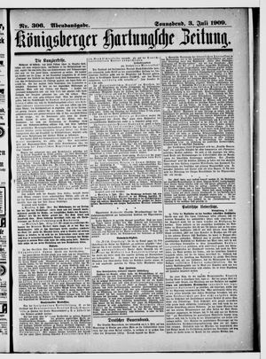 Königsberger Hartungsche Zeitung vom 03.07.1909