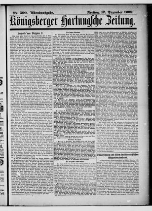 Königsberger Hartungsche Zeitung vom 17.12.1909