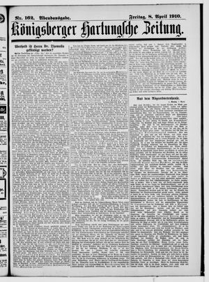 Königsberger Hartungsche Zeitung vom 08.04.1910