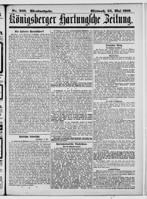 Königsberger Hartungsche Zeitung vom 25.05.1910