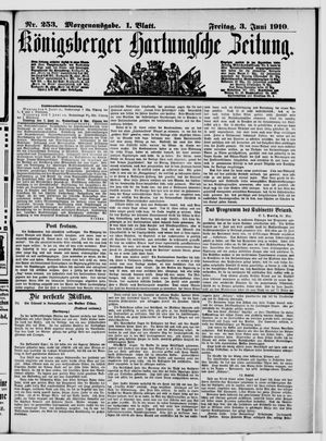 Königsberger Hartungsche Zeitung vom 03.06.1910