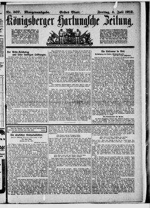 Königsberger Hartungsche Zeitung vom 04.07.1913