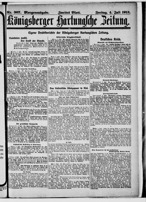 Königsberger Hartungsche Zeitung vom 04.07.1913