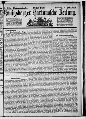 Königsberger Hartungsche Zeitung vom 06.07.1913