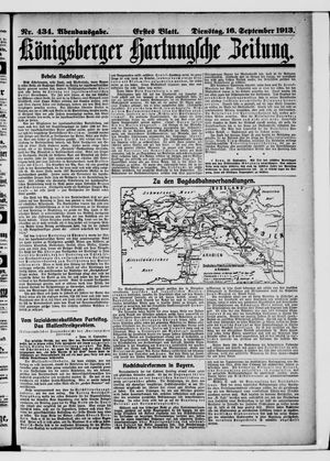 Königsberger Hartungsche Zeitung vom 16.09.1913