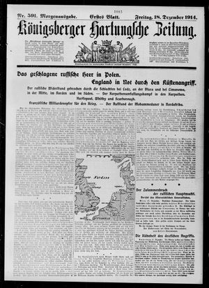 Königsberger Hartungsche Zeitung on Dec 18, 1914
