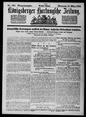 Königsberger Hartungsche Zeitung on Mar 15, 1916