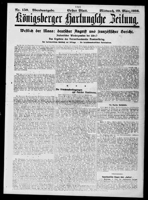 Königsberger Hartungsche Zeitung on Mar 29, 1916