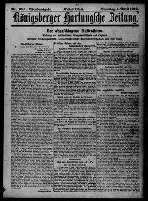 Königsberger Hartungsche Zeitung vom 04.04.1916