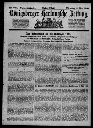 Königsberger Hartungsche Zeitung vom 02.05.1916