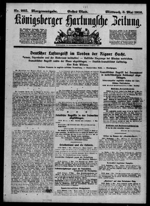 Königsberger Hartungsche Zeitung on May 3, 1916