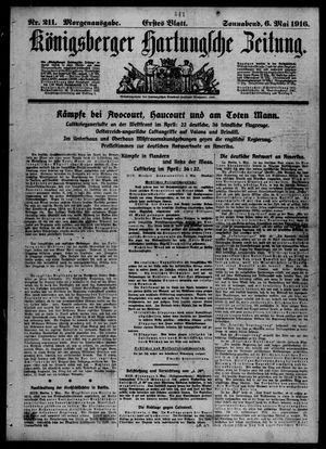 Königsberger Hartungsche Zeitung on May 6, 1916