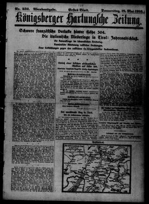 Königsberger Hartungsche Zeitung vom 18.05.1916