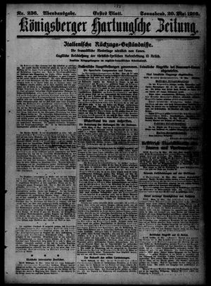 Königsberger Hartungsche Zeitung on May 20, 1916
