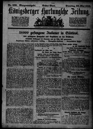 Königsberger Hartungsche Zeitung vom 23.05.1916