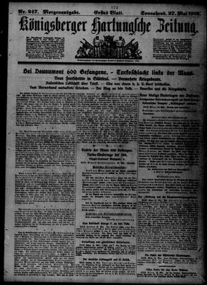 Königsberger Hartungsche Zeitung vom 27.05.1916