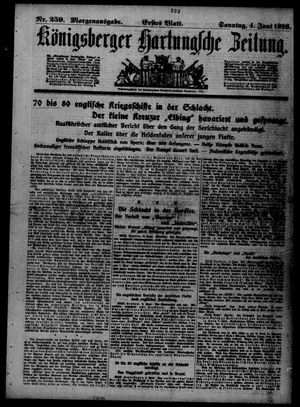 Königsberger Hartungsche Zeitung on Jun 4, 1916