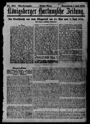 Königsberger Hartungsche Zeitung vom 01.07.1916