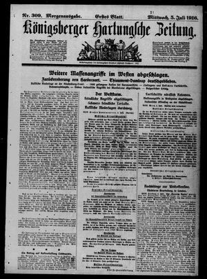 Königsberger Hartungsche Zeitung vom 05.07.1916