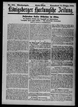 Königsberger Hartungsche Zeitung vom 14.10.1916