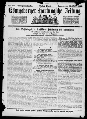 Königsberger Hartungsche Zeitung vom 31.03.1917