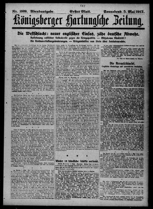 Königsberger Hartungsche Zeitung vom 05.05.1917