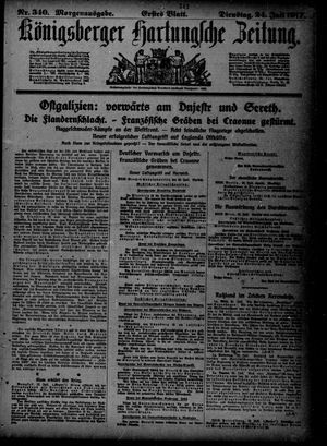 Königsberger Hartungsche Zeitung vom 24.07.1917