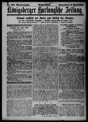 Königsberger Hartungsche Zeitung on Apr 6, 1918