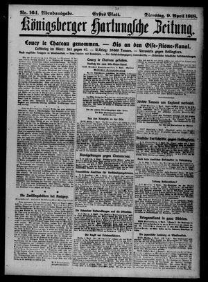 Königsberger Hartungsche Zeitung vom 09.04.1918